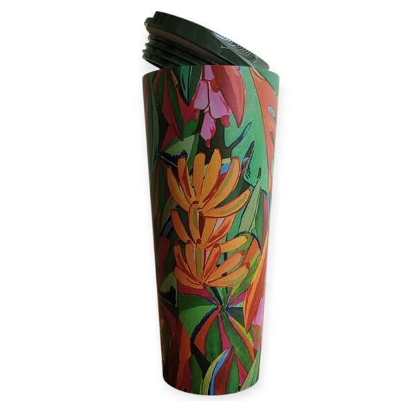 Starbucks FARM Rio 16oz Banana Leaves Tumbler NWT - Picture 2 of 9